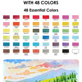 All-In-One Watercolor Set of 48