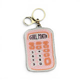 Girl Math Beaded Bag Charm