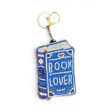 Book Lover Beaded Bag Charm