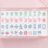 Classic Mahjong Tile Set - Rose