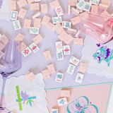 Classic Mahjong Tile Set - Rose