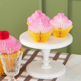 Honeycomb Small Cupcake Set of 3