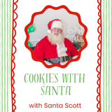 Cookies with Santa - Santa Scott