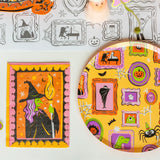 Monster Mash Witch Frame Guest Napkins