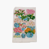Flowers in Ginger Jars Beaded Tea Towel