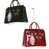 Luxe Bag with Monster Ornament