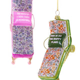 Palm Beach Chaise Lounge Ornament