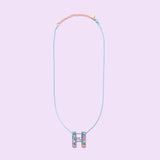 Colorful Confetti Alphabet Necklace
