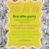 First Dibs Holiday Shopping Party