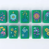 Desert Bloom American Mahjong Tiles by Mod Mahj - DESERT JADE