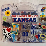 University of Kansas Bag Charm Bead Kit