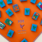 Classic American Mahjong Tiles - Poolside Blue