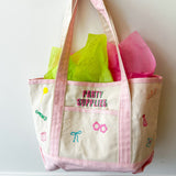 Party Supplies Canvas Tote