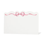 Pink Bow Place Card