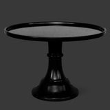 Melamine Cake Stand- Ink Black