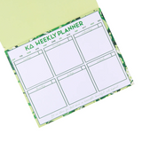 Sorority Weekly Desk Planner