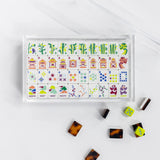 East Meets West Tortoise Shell Tile Set