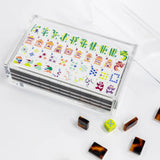 East Meets West Tortoise Shell Tile Set