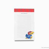 Kansas Jayhawk Notepad [Officially Licensed]