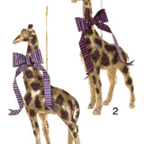 Coquette Giraffe Ornament
