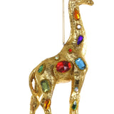 Jeweled Giraffe Ornament