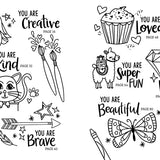 Shine Bright : A Color, Draw & Dream Book for a Beautiful Life