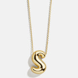 Kids' Bubble Initial Necklace