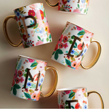 Porcelain Monogram Mug