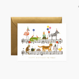 Happy Birthday Song Card