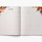 2026 12-Month Appointment Book- Dahlia
