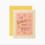Bananas For You Card