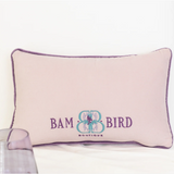 Mahjong Needlepoint Pillow- One More Game