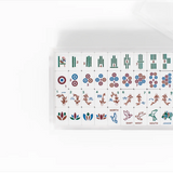 Origami Mahjong Tile Set- Timber