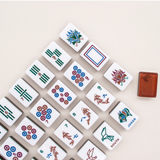 Origami Mahjong Tile Set- Timber