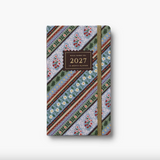 2027 Paisley Stripe 12-Month Hardcover Pocket Planner