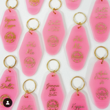 Sorority Motel Keychains