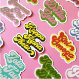 Sorority Retro Decals