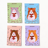 Hamster Valentine Set- Set of 28