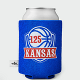 University of Kansas 125 Years of Basketball Drink Sweater- Electric Blue