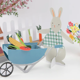 Bunny Paper Play Garden