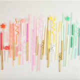 Mixed Striped Candles
