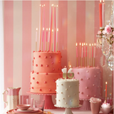 Gold Dipped Number 0 Candle