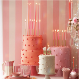 Gold Dipped Number 8 Candle