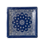 Blue Bandana Paper Plates