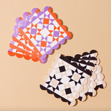 Mod Quilt Coaster Set