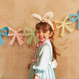 Tissue Paper Bow Garland