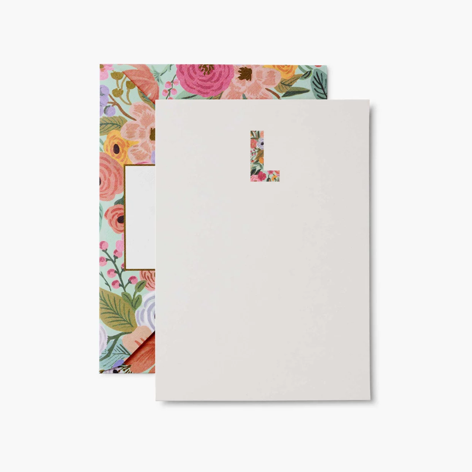 Garden Party Monogram Notecards