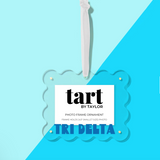 Sorority Acrylic Frame Ornament
