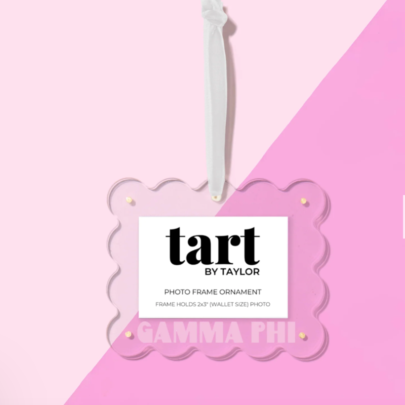 Sorority Acrylic Frame Ornament