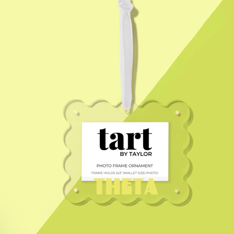 Sorority Acrylic Frame Ornament